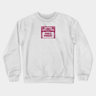 FRONT & BACK print Vintage Phils Phight Crewneck Sweatshirt